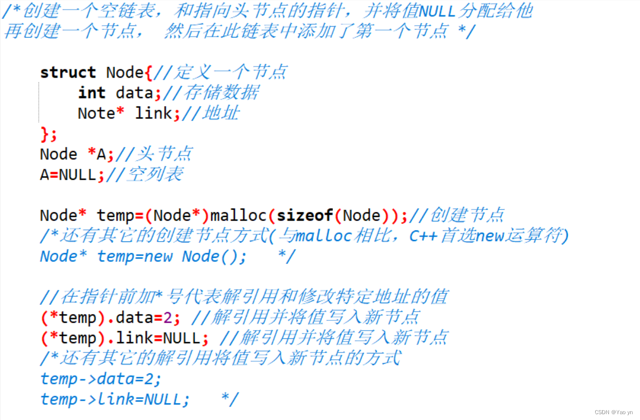 链表的C/C++实现-CSDN博客