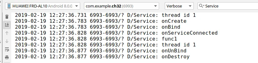 服务的生命周期