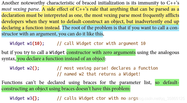 Effective Modern C++ - item 7 - Distinguish between parenthesis and ...