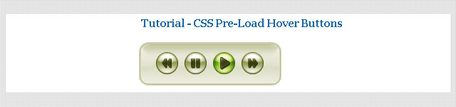 CSS Navigation and buttons tutorial