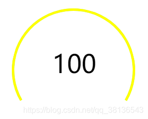 数值为100