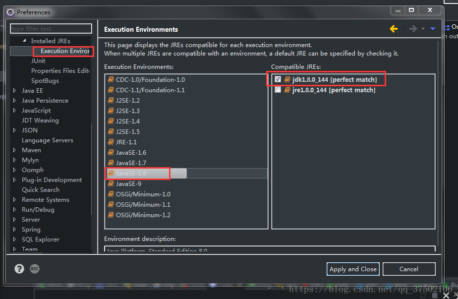 choose jdk