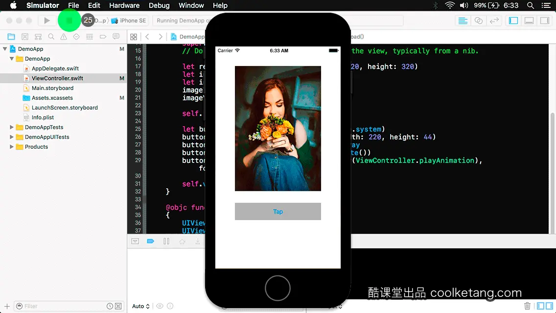 互动教程 for Xcode9 & Swift4-酷课堂
