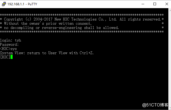 HCL　通过telnet、ssh服务实现远程访问