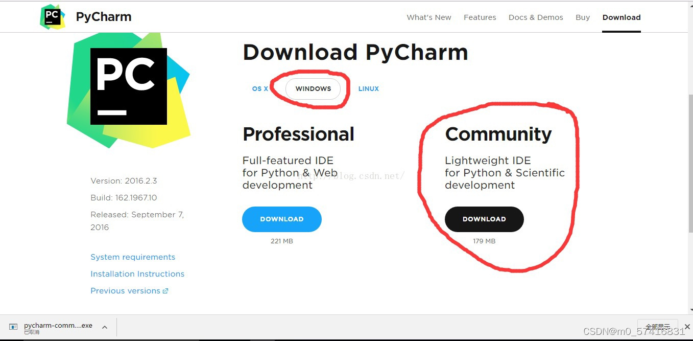 Python+charm安装配置详细图解_pcham-CSDN博客