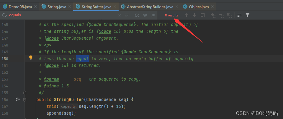 String与StringBuffer 中equals理解_string类没有重写equals方法-CSDN博客