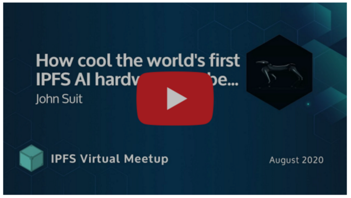 【IPFS周报】100期：胡安默默参与IPFS相关Meetup