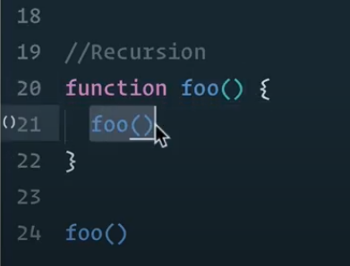 Recursion function