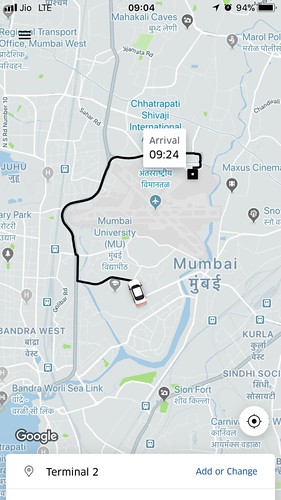 Uber to airport
