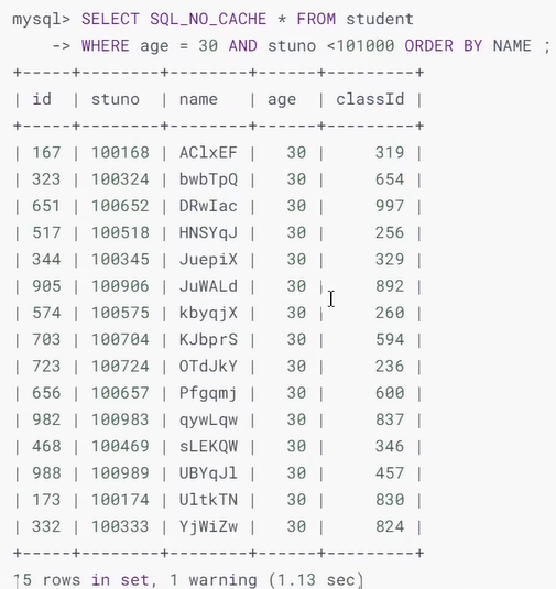 MySQL高级篇——排序、分组、分页优化