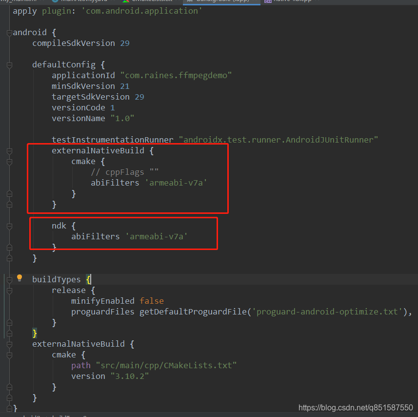 Android FFmpeg源码编译及在Android studio的集成_org.autojs.plugin.ffmpeg-CSDN博客