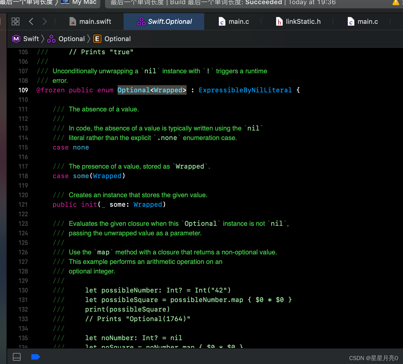 ios swift 可选值（类型）的本质Optional_可选类型的本质-CSDN博客