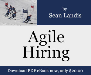Download PDF eBook now, only $20.00 http://www.artima.com/shop/agile_hiring