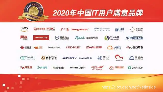 *（2020中国IT用户满意品牌）*