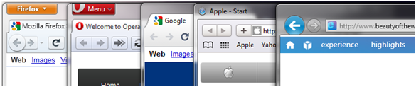 Menu bar height (Firefox 4b6, Opera 10.62, Chrome 6.0.472.63, Safari 5.0.2 and IE9 Beta)