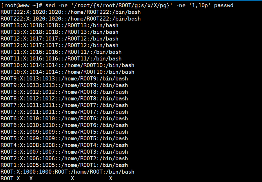 sed命令的详细指南插图61 sed命令的详细指南