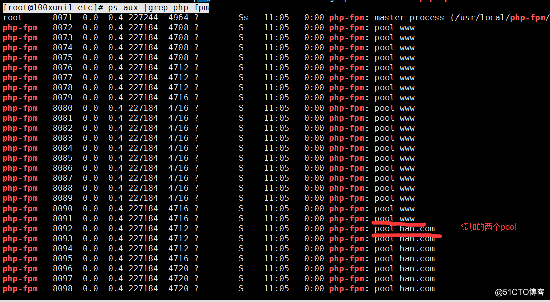 50次课 php-fpm的（pool、慢执行日志、open_basedir、进程管理）