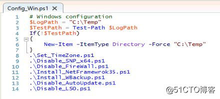 Windows 2012 R2 Configuration Scripts