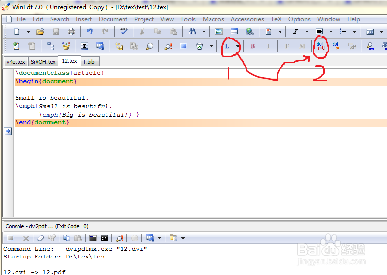 LaTex入门：[4]斜体，粗体