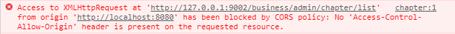 SpringBoot 跨域问题:Access to XMLHttpRequest at ‘***‘ from origin ‘***‘ has ...
