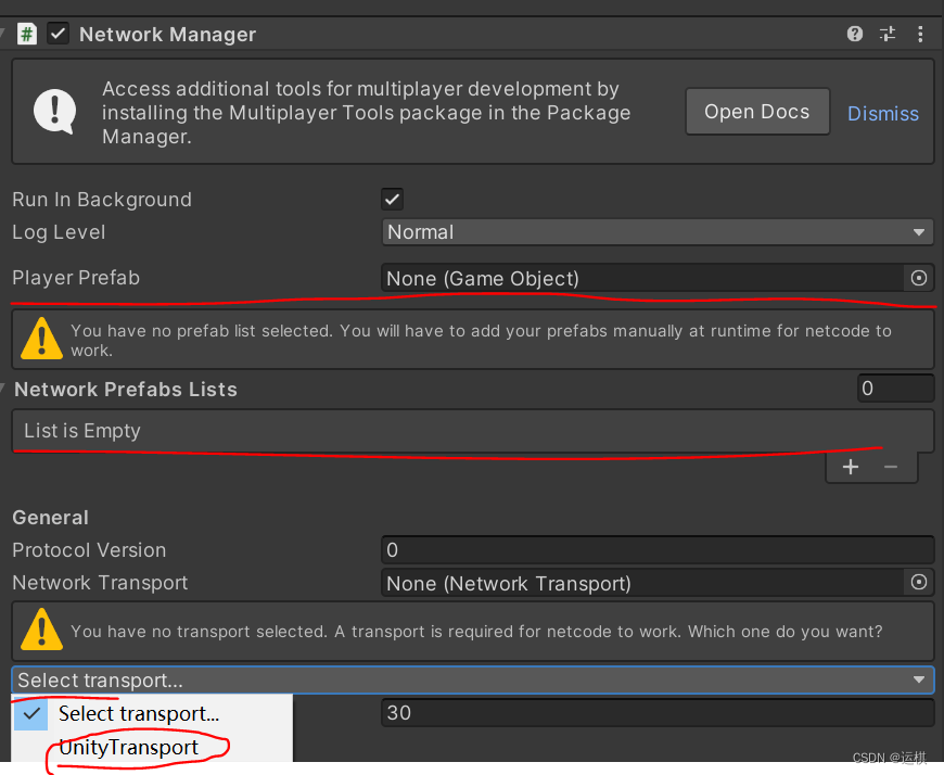 Unity NetworkCode项目实例1-CSDN博客