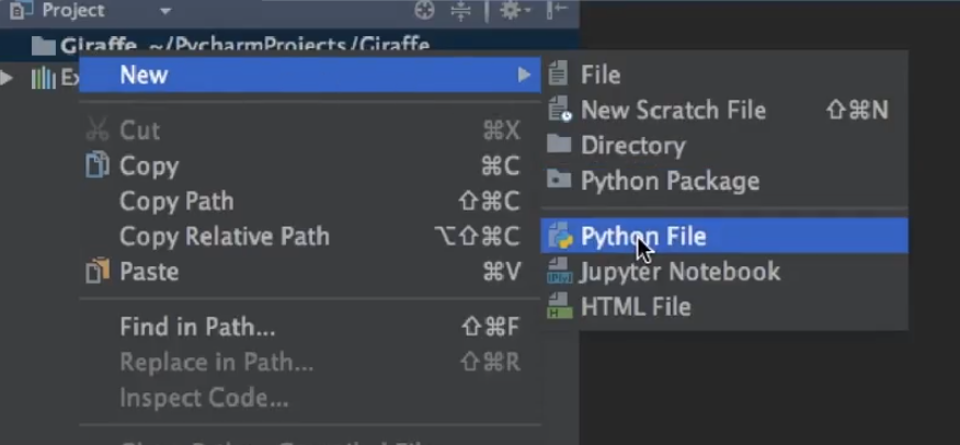 基础设置 - 新建File