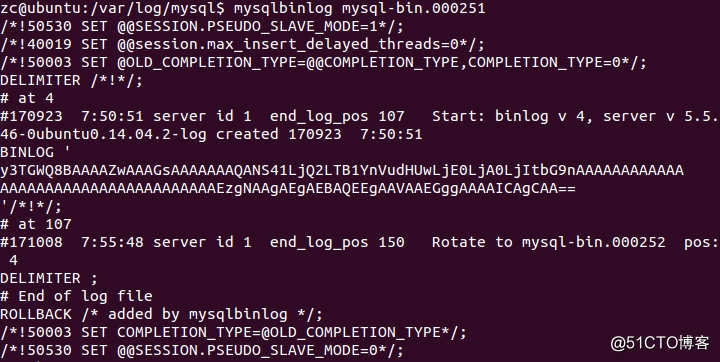 MySQL bin-log