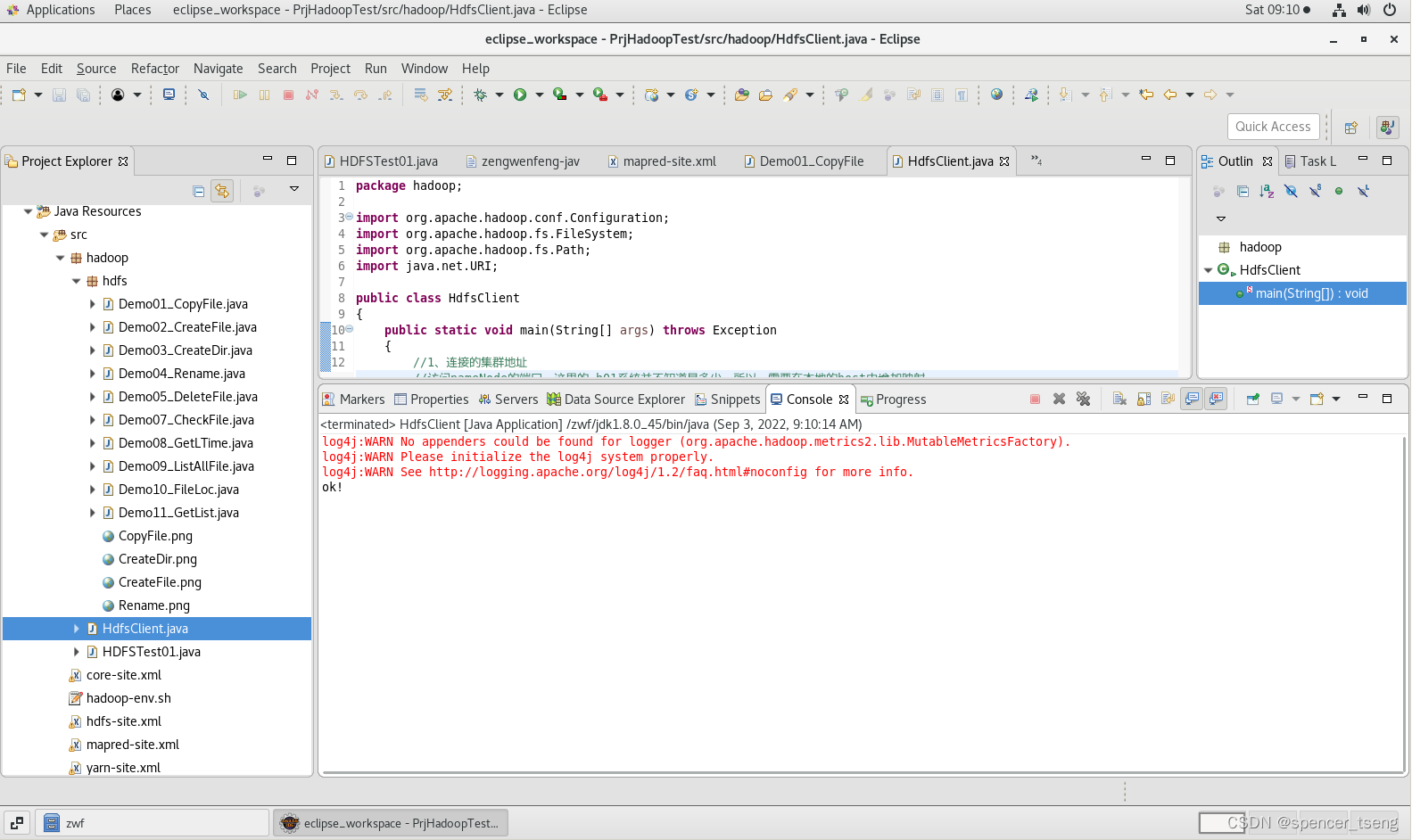 hadoop2.7.7 client java_java 调用 hadoop-2.7.7-CSDN博客