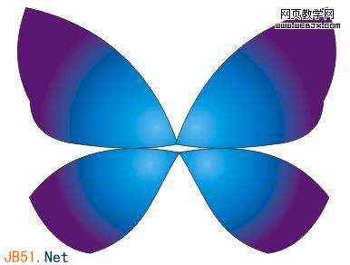 学会了Coreldraw看着有空制作蝴蝶细致明了 b2b软件 