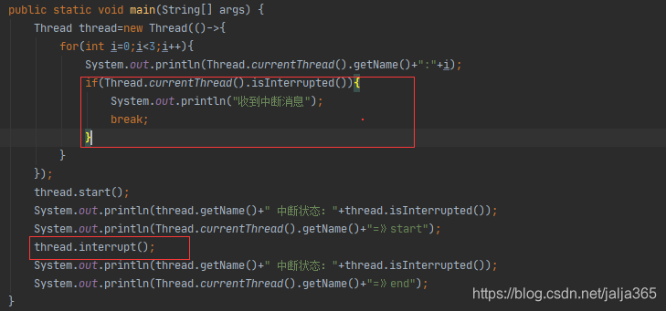 JAVA并发编程(八)之interrupt方法_java interrupt方法-CSDN博客