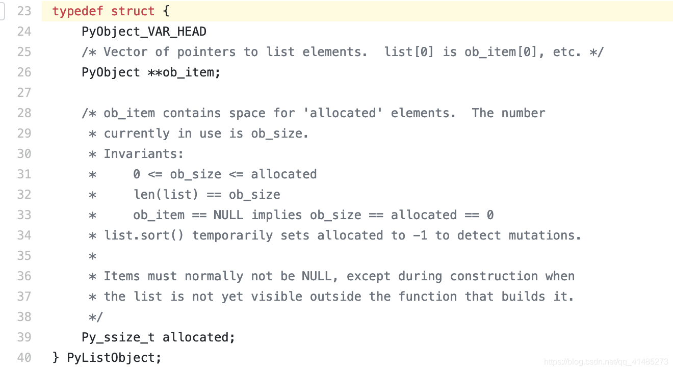 Python中列表和元组的内部实现是怎样的?_python的列表和元组是怎么实现的-CSDN博客