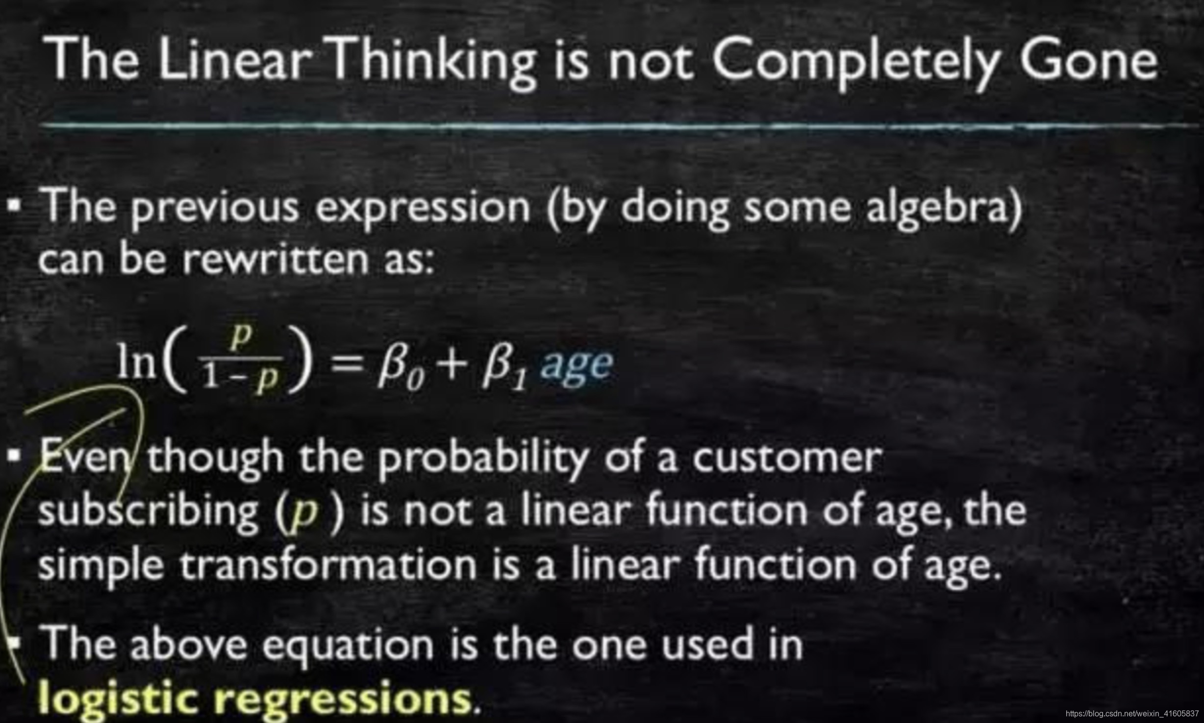 Logistic Regressions