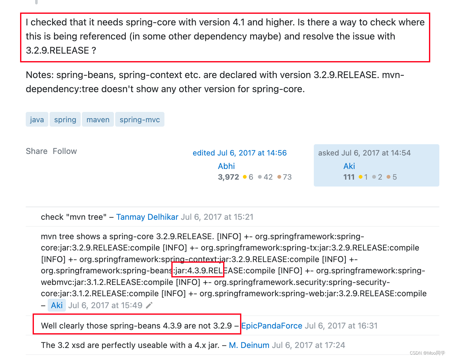 运行报错java.lang.NoClassDefFoundError: org/springframework/core ...