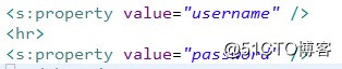 valueStack 值栈