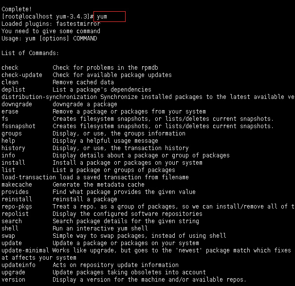 -bash: <wbr>yum: <wbr>command <wbr>not <wbr>found