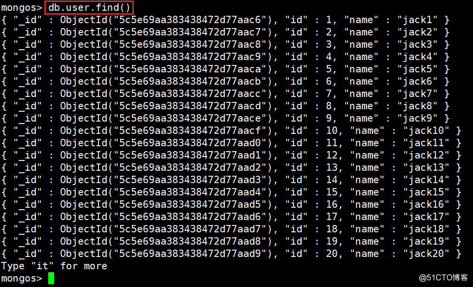 mongodb分片
