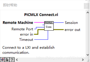 PICMLX Connect.vi