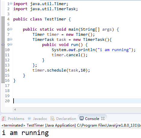 java程序员修炼之路线程篇十二：定时器
