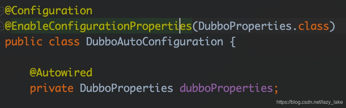 DubboAutoConfigration