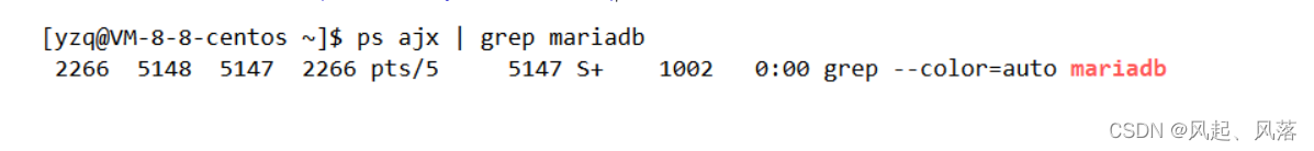 检查mariadb