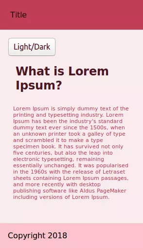 Example HTML page