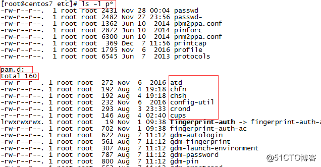 Linux目录管理类命令之ls