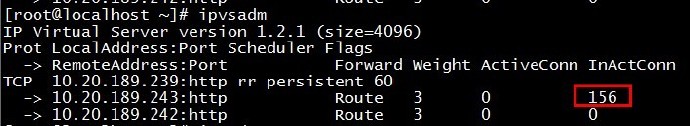 Centos5.6构建LVS+keepalived
