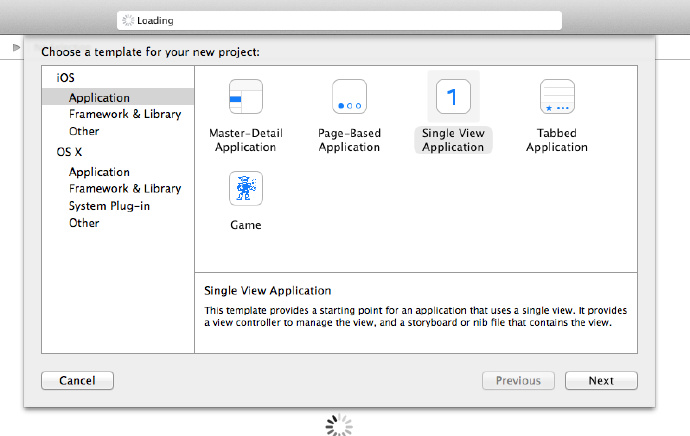 原创文章-xcode6.0.1创建空工程/Empty <wbr>Application