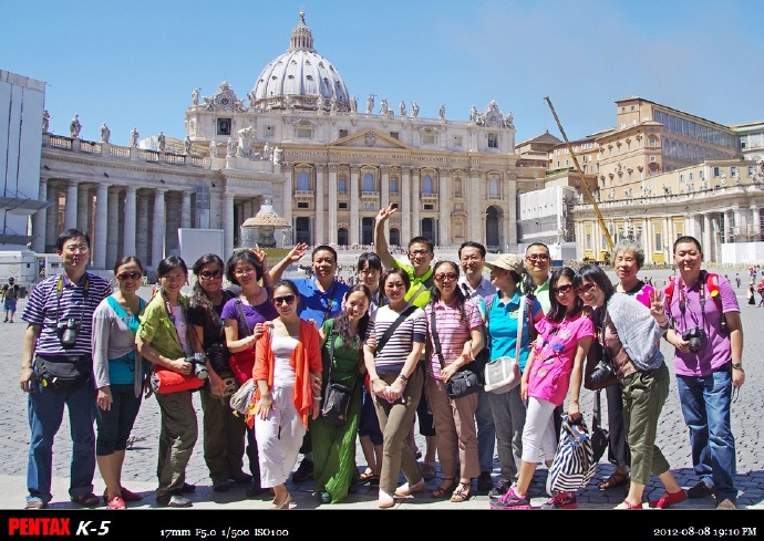 2012意大利之行2：梵蒂冈圣彼得大教堂
