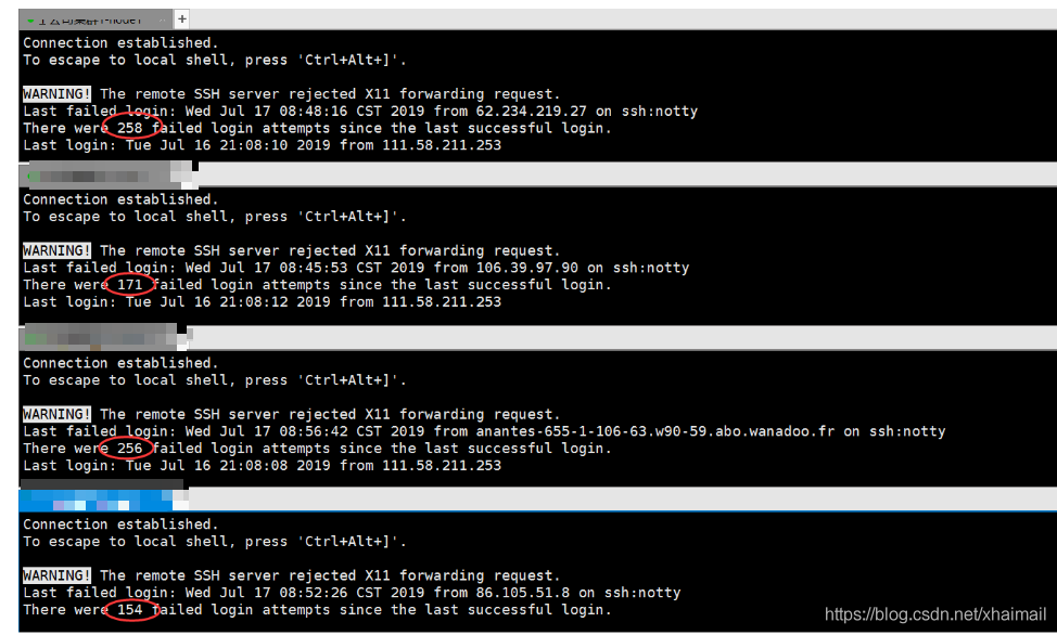 Linux防止SSH暴力破解Linux防止SSH暴力破解