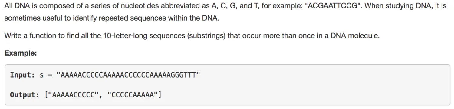 Repeated DNA Sequences