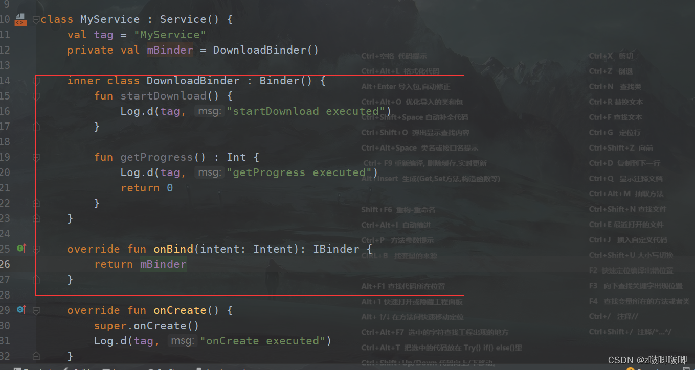 学习笔记--matplotlib... Android四大组件之Service_android services 停止-CSDN博客