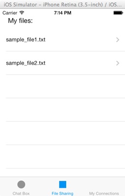 Multipeer Connectivity Demo App3