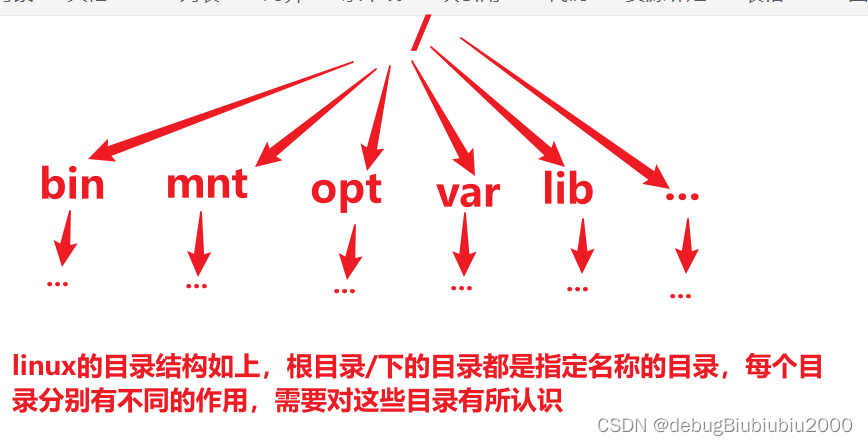 Linux——目录结构_linux文件系统采用的目录结构是什么?-CSDN博客